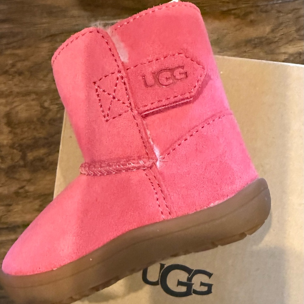NIB UGG Baby Vibrant Pink Boots